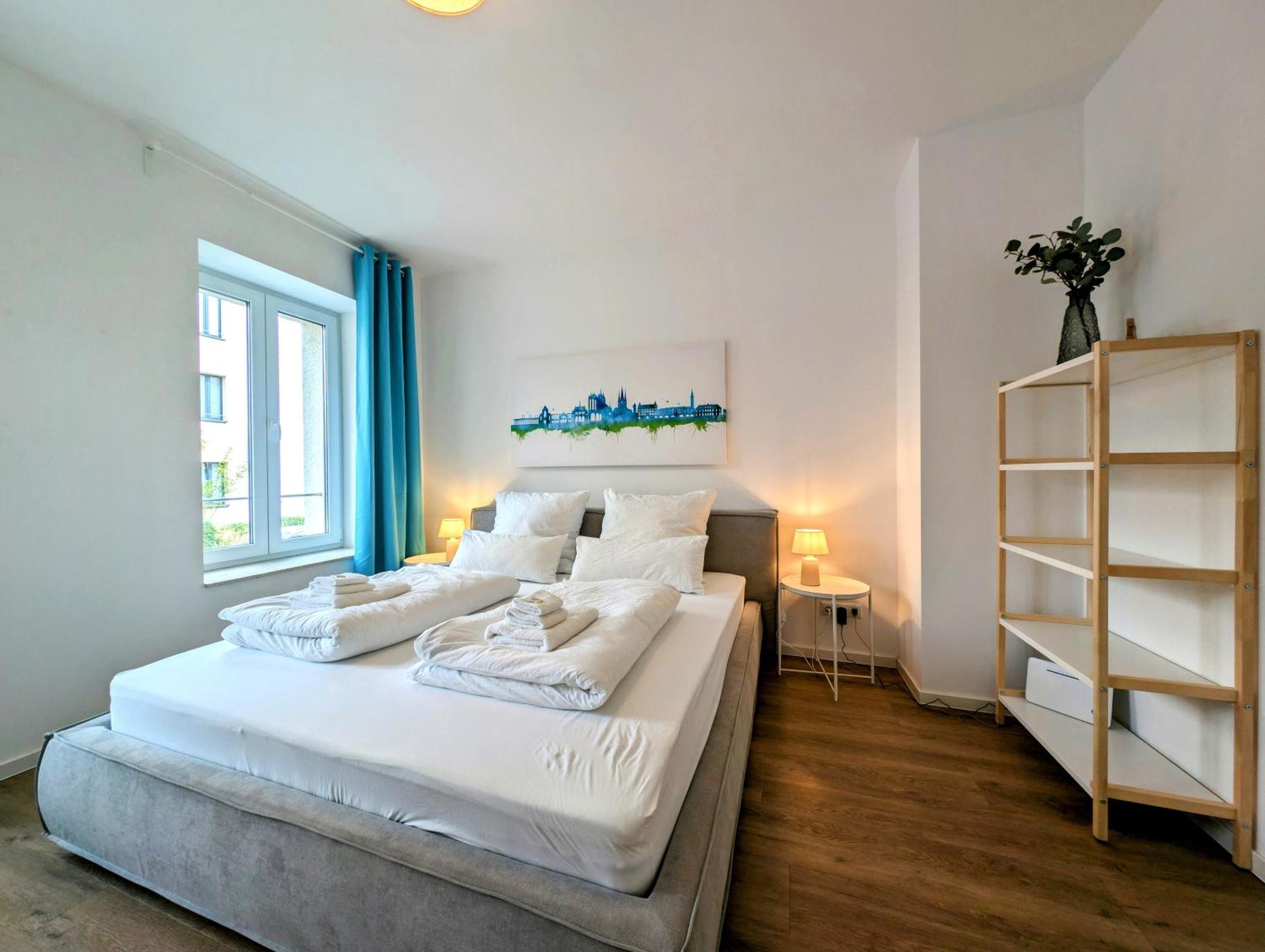 Bohnapartments - Altstadtoase - Balkon Und Garten - Wlan 埃尔福特 外观 照片