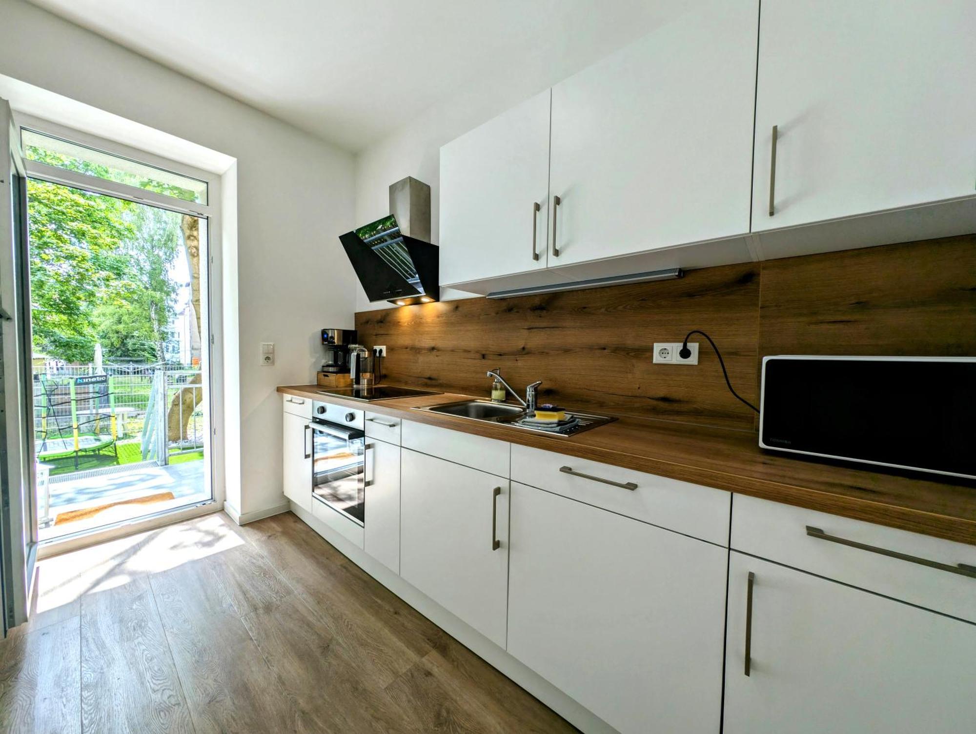Bohnapartments - Altstadtoase - Balkon Und Garten - Wlan 埃尔福特 外观 照片