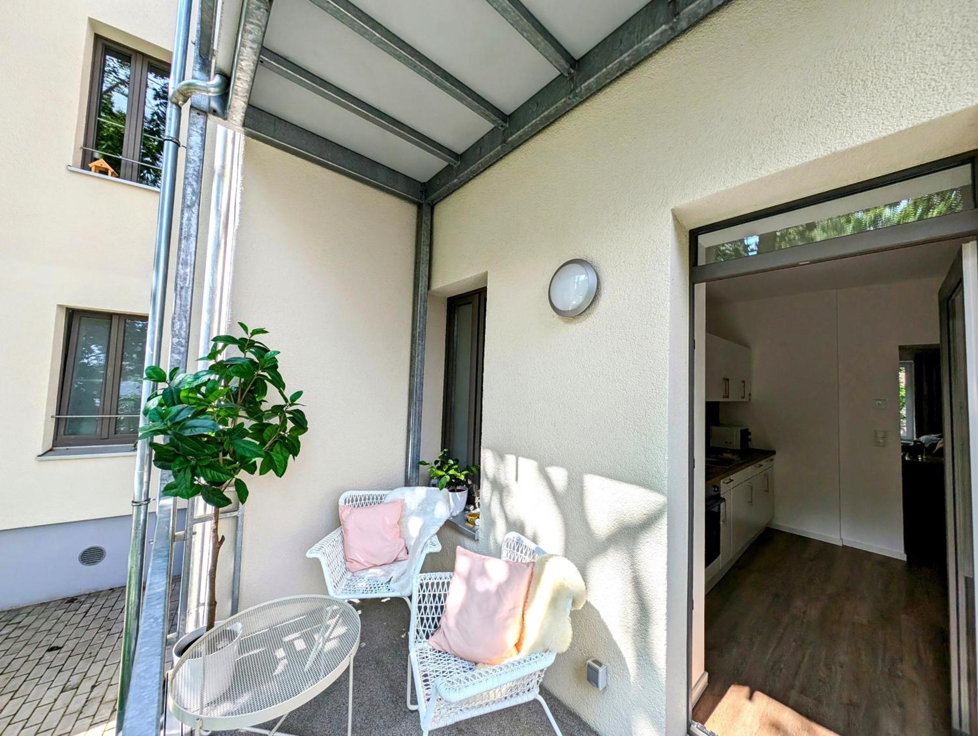 Bohnapartments - Altstadtoase - Balkon Und Garten - Wlan 埃尔福特 外观 照片