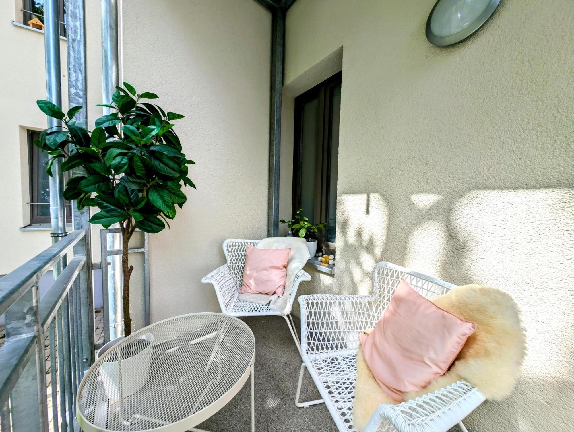 Bohnapartments - Altstadtoase - Balkon Und Garten - Wlan 埃尔福特 外观 照片