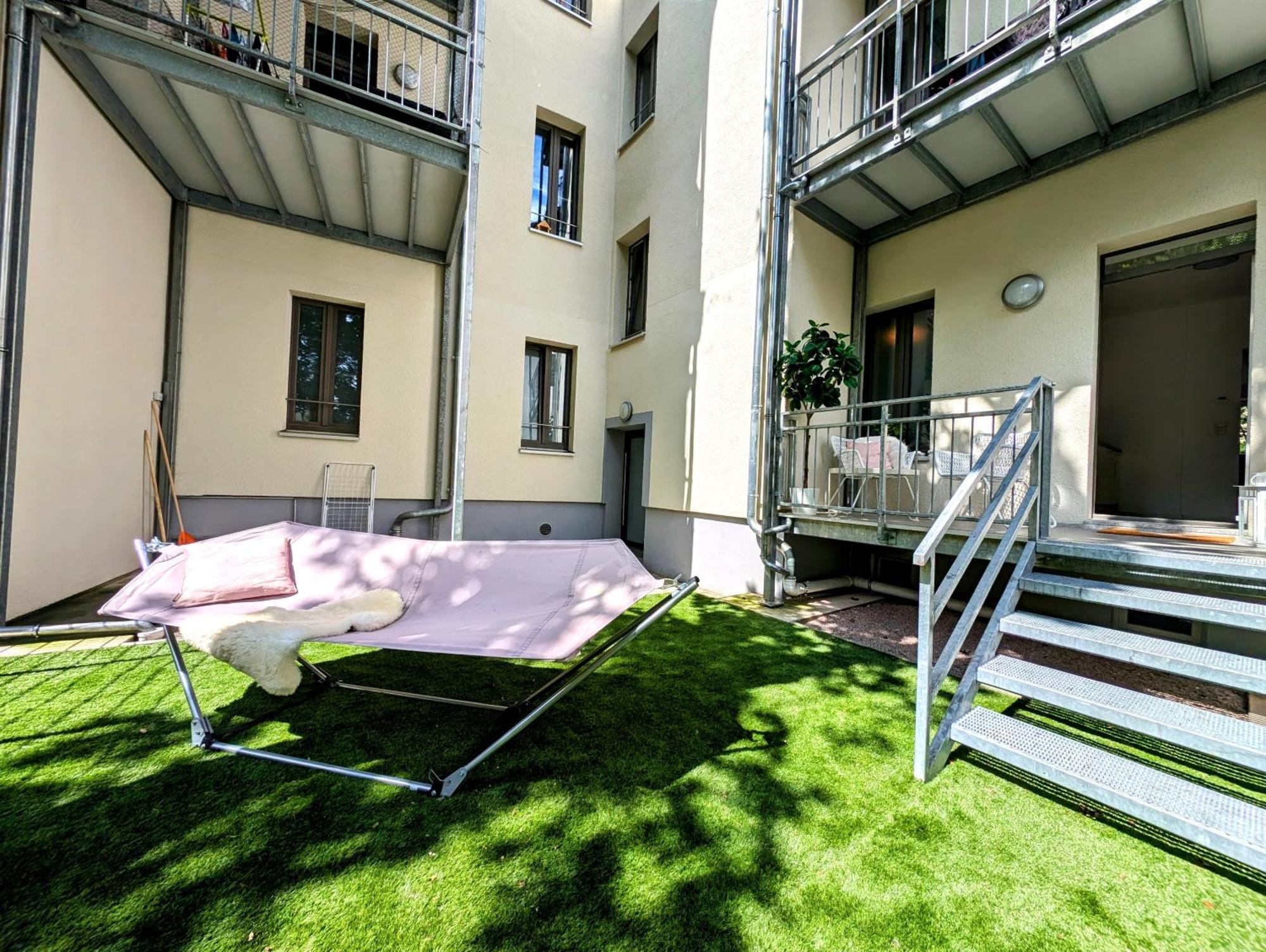 Bohnapartments - Altstadtoase - Balkon Und Garten - Wlan 埃尔福特 外观 照片
