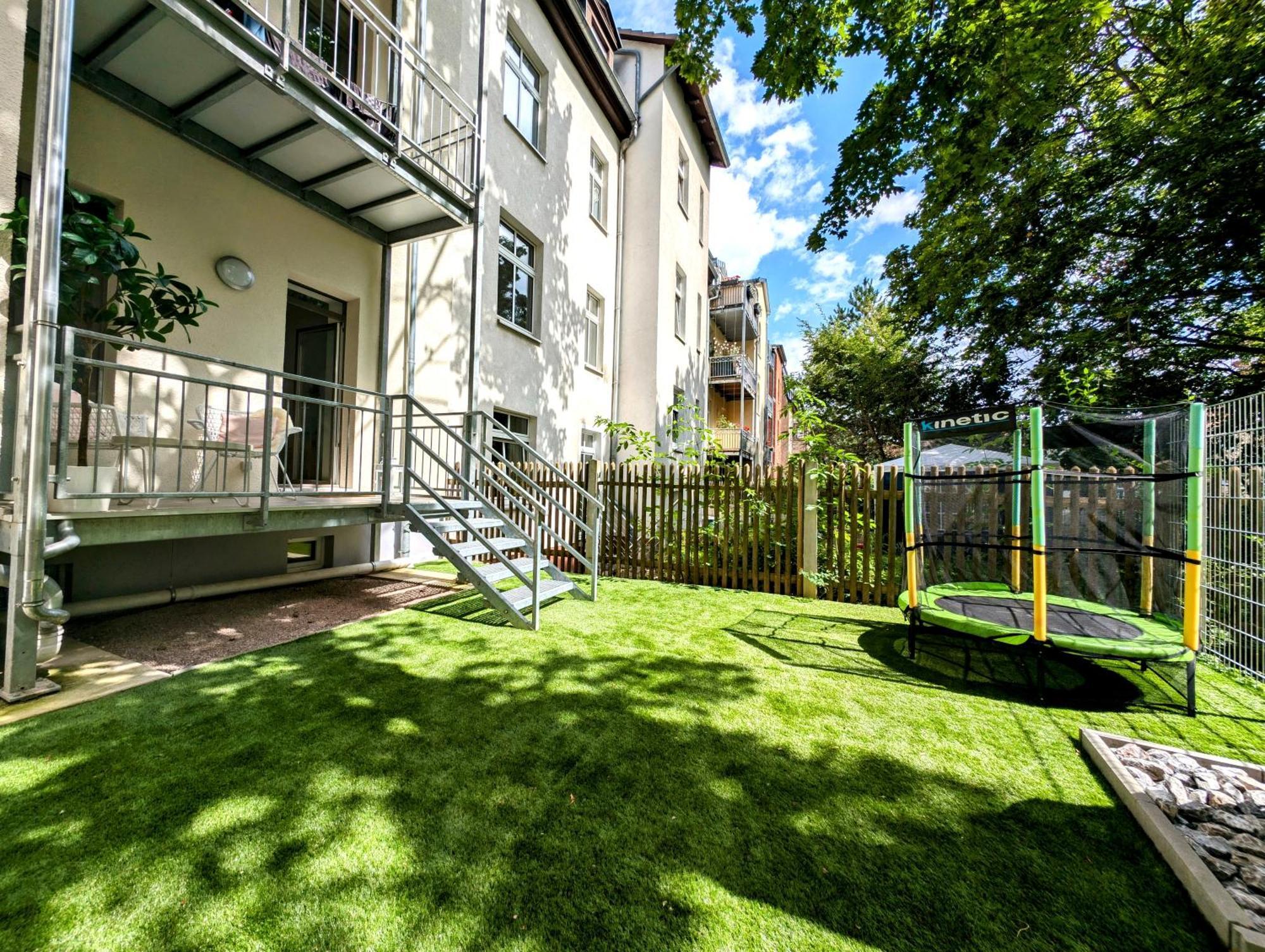 Bohnapartments - Altstadtoase - Balkon Und Garten - Wlan 埃尔福特 外观 照片