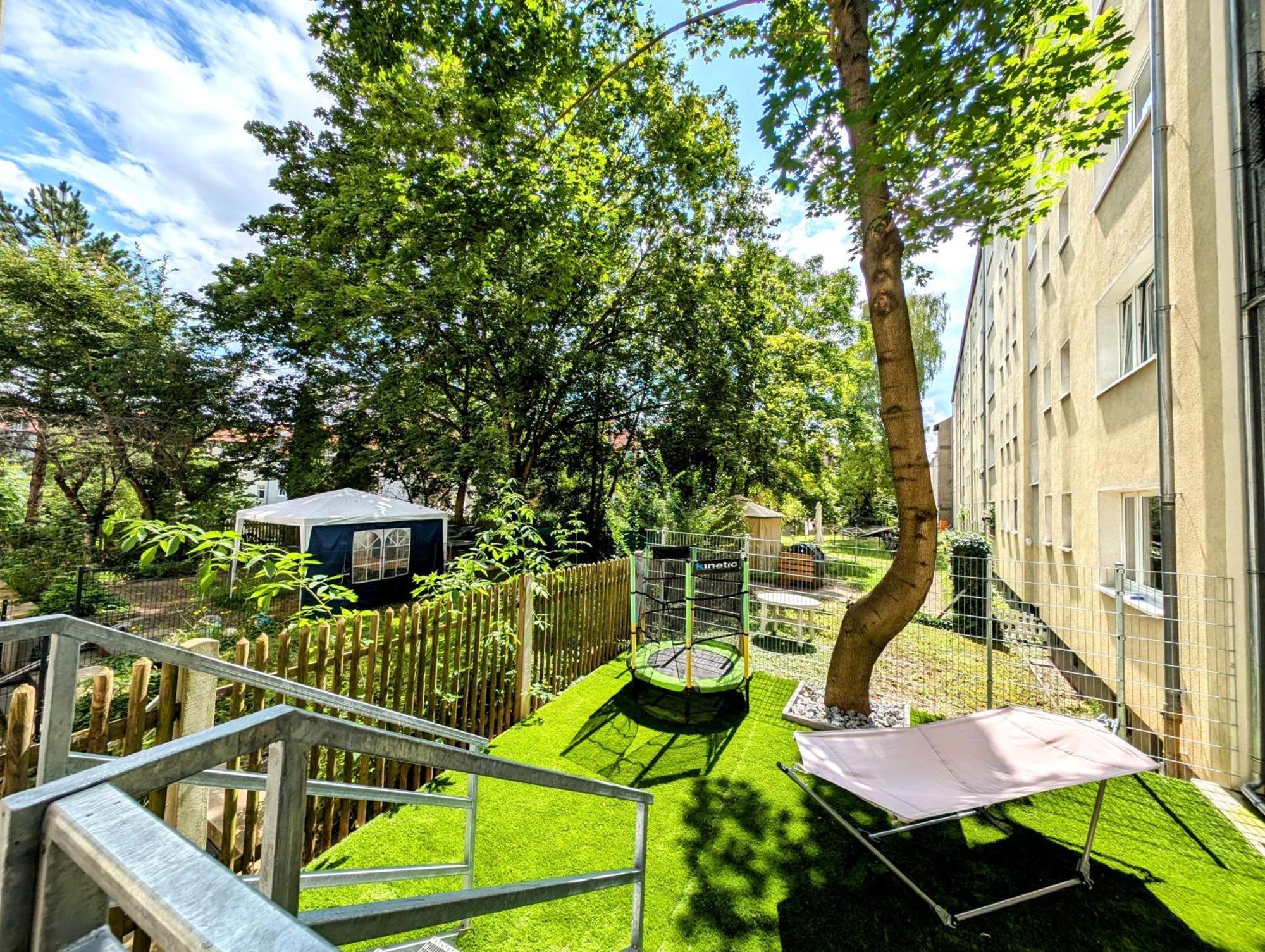 Bohnapartments - Altstadtoase - Balkon Und Garten - Wlan 埃尔福特 外观 照片